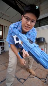 ฉีดน้ำไฟฟ้า คุณภาพดี รูปแบบขนาดใหญ่ ดูดน้ำด้วย กันน้ำ แรงดันสูง ความจุดสูง ยิงไกลไป