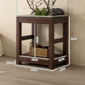 Heavy Duty Aquarium Stand Wooden Living Room Shelf