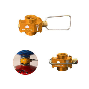 Outdoor Camping Gas Saver Plus Gas Convertor Shifter Refill Flat Tank Conversion Adapter Camping Gas Adapter Valve