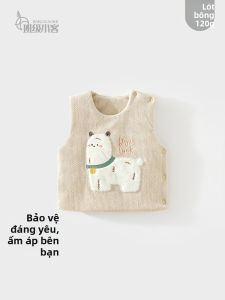 banjixiaoke | Áo Gile Bông  Quần Áo Ấm Mùa Đông Cho Bé