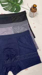 Clearance Sale Maelizz กางเกงในผู้ชาย กางเกงชั้นใน เกงในแบบขาสั้น กางเกงซับใน Boxer กางเกงชั้นในชาย (1ชิ้น) ผ้าทอ 3D เนื้อผ้านิ่ม สวมใส่สบาย 381 FSA