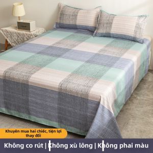 KAMONI | Bộ Drap Giường Sinh Viên Mỏng Nhẹ Cho Mọi Mùa 3 Mảnh