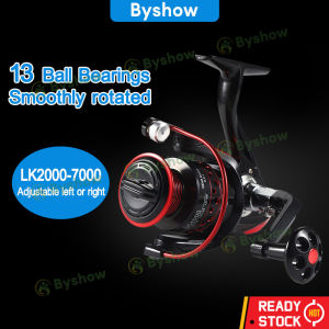 Byshow Ultra Light Spinning Reel Fishing Reel Perfect for Bass Fishing & Other Species Kekili Pancing Snap Mesin Casting Baitcasting & Low Resistance Design Make Casting Easier Than Ever Alat Memancing