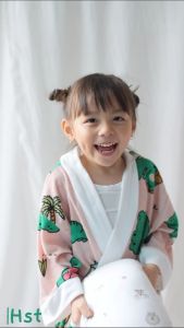 Kimono Handuk Anak Size S-XXL (2-15 Tahun) `Edisi Buaya Lucu