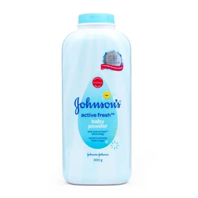 JOHNSONS ACTIVE FRESH BABY POWDER 100GRAM | BEDAK TABUR BAYI |