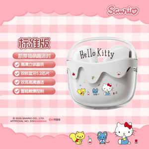 Sanrio Bluetooth Earphones Wireless Half-In-Ear High Sound Quality Long Battery Life 2025 New Model Support Music Call Function
