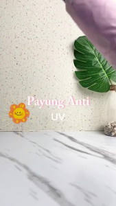 Payung besar Anti UV Payung 2 Musim Hujan Panas payung lipat portabel untuk pria dan wanita