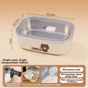 YONGLE | Microwavable Insulated Bento Box