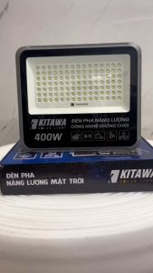 Đèn Pha Năng Lượng Mặt Trời Chống Chói 400W KITAWA - DP19.400