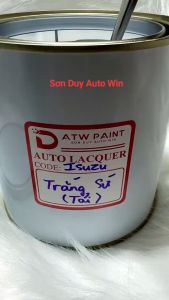 Sơn màu trắng sứ tải isuzu - Sơn ô tô 1K