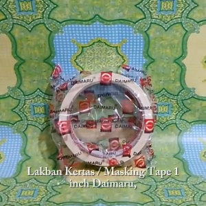 Lakban Kertas Lem Lakban Masking Tape 1 Inc 24 mm
