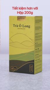 Trà Olong Bản Mộc Trà Vụ Xuân Olong Thiện Tài Hảo Hạng 200 gram Hộp Quà Biếu Tặng