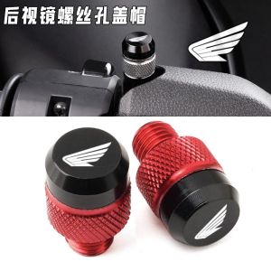 Motorcycle Accessories M10 Mirror Hole Plug Screw Caps Cover For HONDA CB650R CBR650R CBR500R CB500X CBR650F CB300R