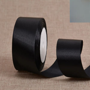 25 Yards Satin Ribbon 4CM Polyester Silk Fabric Hair String Ribbon for Craft Flower Bouquets Gift Wrappin Wedding Bow Making