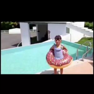 ห่วงยางเล่นน้ำ ห่วงยางว่ายน้ำ ห่วงยางเด็ก ห่วงยางลายโดนัท ของเล่นในสระ