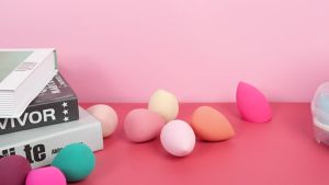 4 IN 1 Beauty Egg Makeup Set Foundation Sponge Cosmetic Powder Blender Wet & Dry Big Sponge Makeup Sponge