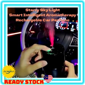 【B183 READY STOCK】Starry Sky Light SMART AI Intelligent Aromatherapy Rechargeable Car Perfume Nano Mist Air Humidifier