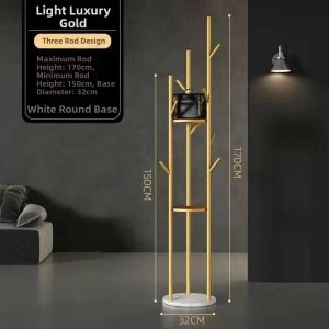 Elegant Durable Standing Coat Rack
