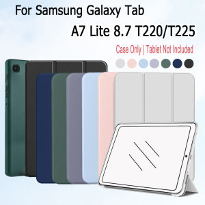 Case for Samsung Galaxy Tab A7 Lite 8.7 Inch 2021 Tablet Model SM-T220/T225/T227，Slim Stand Soft Back Shell Protective Case