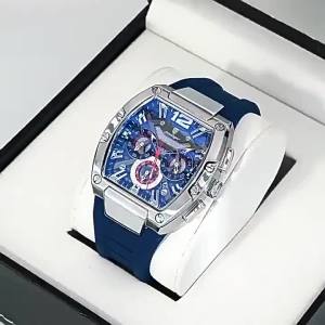 FUGUIJIAREN | 3Dials Waterproof Business Nightlight Quartz Watch