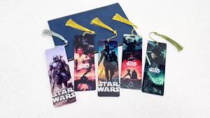 Star Wars | Star Wars The Mandalorian Acrylic Bookmark - Phụ Kiện Sách Thiết Kế Hình Học Dành Cho Những Người Yêu Thích Anime Đồ Dùng Học Tập Bộ Sưu Tập Người Hâm Mộ Phim