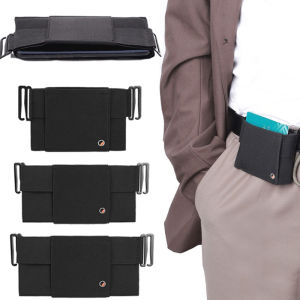 Waist Beg Men Wallets for Men Professional Outdoor Durable Mini Portable Phone Key Waist Bag Ultrathin Pouch Invisible Wallet Fanny Pack SportsBags Running Belt Waist Pack Storage Bag for Men Women Passport Holder Organizers