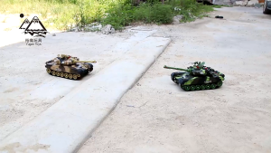 Braun Mall-รถถังบังคับวิทยุ33ซม.รถถังบังคับวิทยุ2.4Gโมเดลทหารต่อสู้หลักรถถังหดตัวด้วยเสียงของเล่นRCสำหรับเด็กผู้ชายของขวัญสำหรับเด็ก