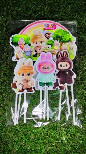Topper cake labubu hiasan kue