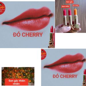 son gấc màu đỏ chery