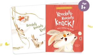 Wizard Within | Knockety Knockety Knock Who’s behind the door? Animal Storybook for Kids 1-3 | 儿童绘本
