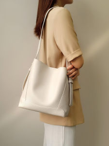 CALYPSO | Soft Leather Bucket Bag High-Capacity Commute