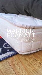 Warrior Cozy Cove Kasur Busa 200x180x15 cm | Matras Kasur Tebal Full Busa Original | Free Bantal