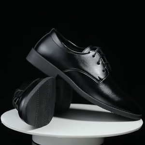 2024 Spring-Autumn New! Korean Style Leather Shoes para sa Lalaki  British Vibe Genuino Leather! Pwede sa Business o Casual Perfect para sa Kabataan Comfy at Ganda talaga