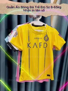 Quần Áo Bóng Đá - Bộ Đồ Đá Banh Trẻ Em MC Xanh Sân Nhà Chất Thun Lạnh Nhận In Tên Số -In Tên Số Theo Yêu Cầu