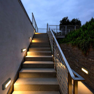 Led ngoài trời đèn tường không thấm nước IP65 Đèn tường nhôm hiện đại Đèn tường ngoài trời trong nhà ngoài hiên cầu thang hành lang sân Tường Vườn Đèn Tường Ngoài Trời lightingnordic tối giản hiện đại trong nhà/Đèn tường ngoài trời không thấm nước đèn tườ