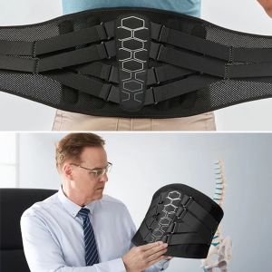 1PCS Lightweight Lumbar Back Brace with Soft Pad | Relief for Lower Back Pain Sciatica Herniated Disc Scoliosis