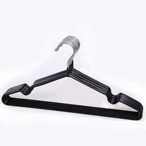 50 PCs Plastic Dipping Hanger Clothes Rack Home Non-Slip Iron Wire Coat Hanger Plastic Invisible Hanger Hanger Clothes Hanger