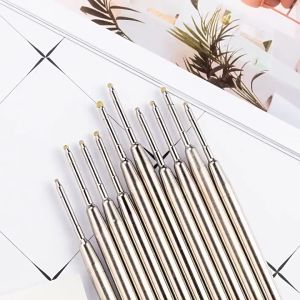 10pcs Universal Standard Style Blue Ink 1MM Medium Nib Ball Point Pen Refills Ball Points Pen Refills Metal Pen Refill Cross Pen Parker Pen Roller Pen Compatible Ballpoint Ink Refills Replaceable Student