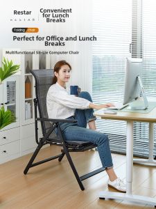 RESTAR | Folding Lounge Chair Multi-Use Reclining Office Sofa Bed