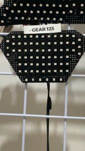 Lampu rem belakang running Khusus untuk Yamaha Gear 125 lampu stoplamp running 8mode kedip