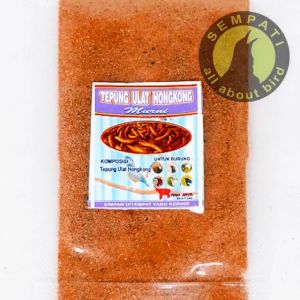 SEMPATI Tepung Ulat Hongkong R-Fam Jaya Pakan Burung Anis Cucak Ijo Pleci Kacer Cucak Rowo Jalak Murai Ciblek Dll