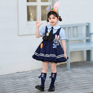 SHABAOSHI | Cosplay Judy Zootopia Costume Dress