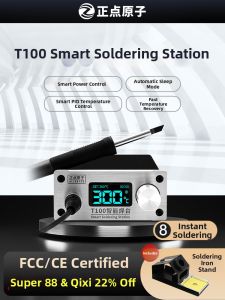 ZHENGDIANYUANZI | Adjustable Temperature Soldering Station Digital Display