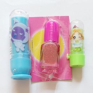 Pavita Mainan Anak Perempuan Set lipbalm dan kutek 3 in 1