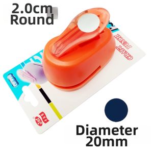 Creative round Circle Handmade Hole Punch Flower Press DIY Scrapbooking Educational Tool for Children And Adults