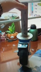 Bánh Xe Đẩy Giàn Giáo-Đường Kính (1.0 Tấc -1.2 Tấc) - Có Khoá Và Không Khoá