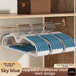 SIVASS | Short Neck Anti-Slip Scratch Free Thickened Space Saving Clothes Hanger