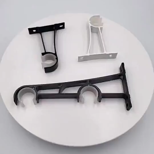 2pcs Curtain Rod Holder Adjustable Hanging Metal Frame for Ceiling Installation Curtain Heavy Duty