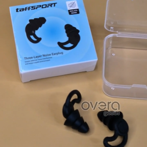 Penutup Telinga Earplug Noise Reduction TaffSport 3 Layer Ultrafit - Peredam Suara Sumbat Telinga Earbuds | OVERA