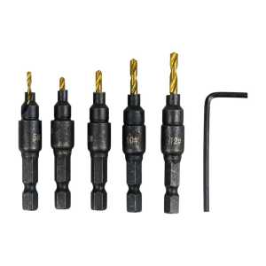 Mata Bor Countersink Set 5 Pcs: Solusi Multifungsi untuk Proyek Anda